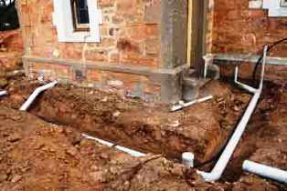 outside drainage Gidea Park